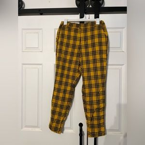 Plaid Slacks